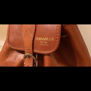 Italy Made Leather Backpack